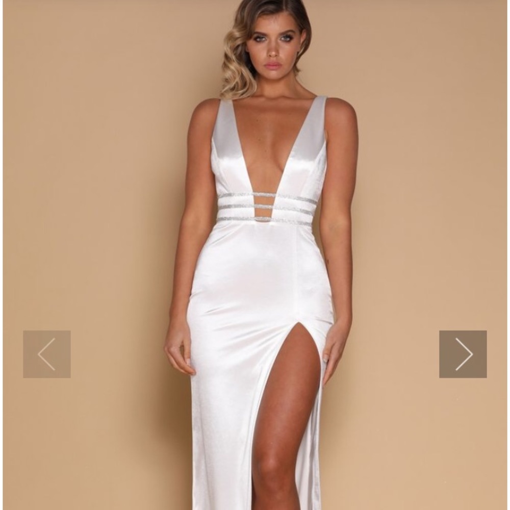 Meshki satin dress